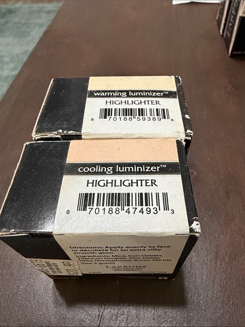 Larenim Mineral Powder Highlighter - Warming & Cooling Luminizer